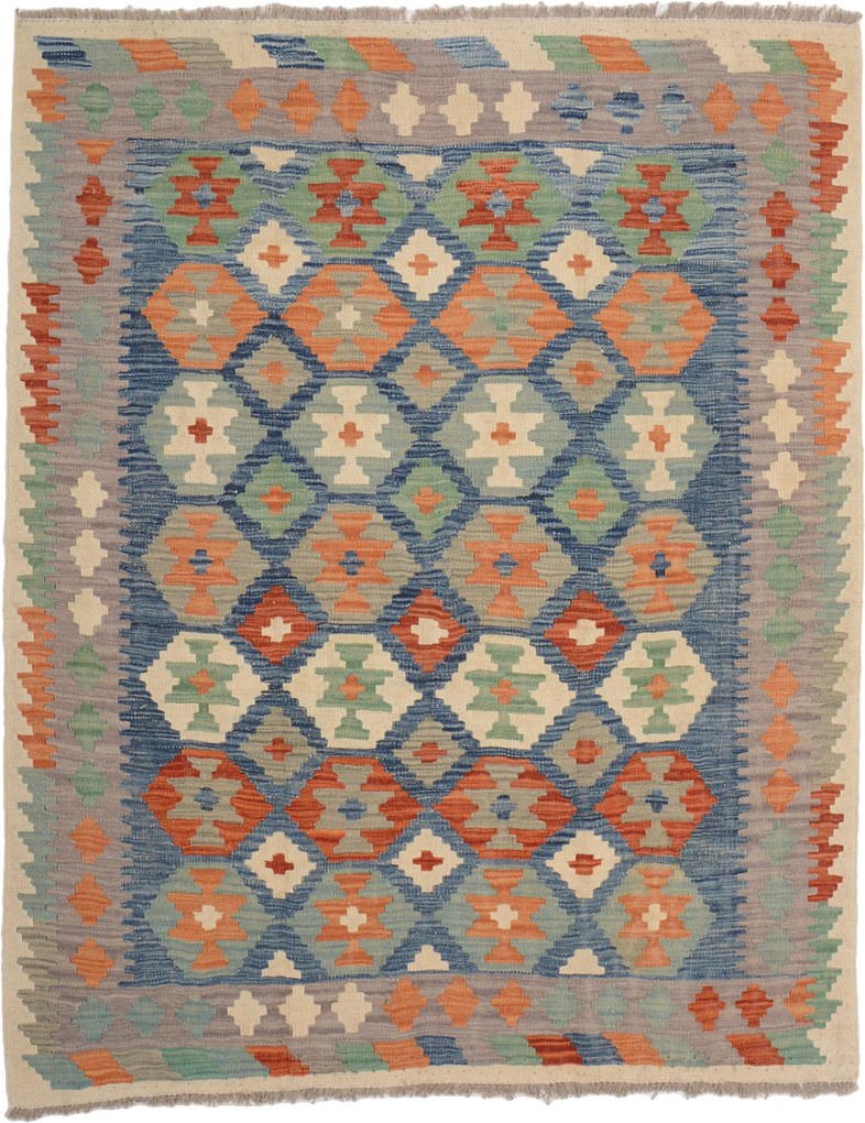 Kilim Tappeto 150 x 190 (Pakistan) Tessuto A Mano