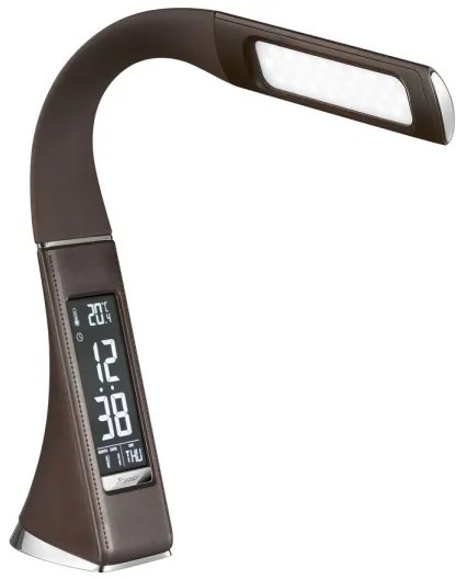 Immax 08948L - Lampada da tavolo LED dimmerabile con display LEATHER LED/7W/230V