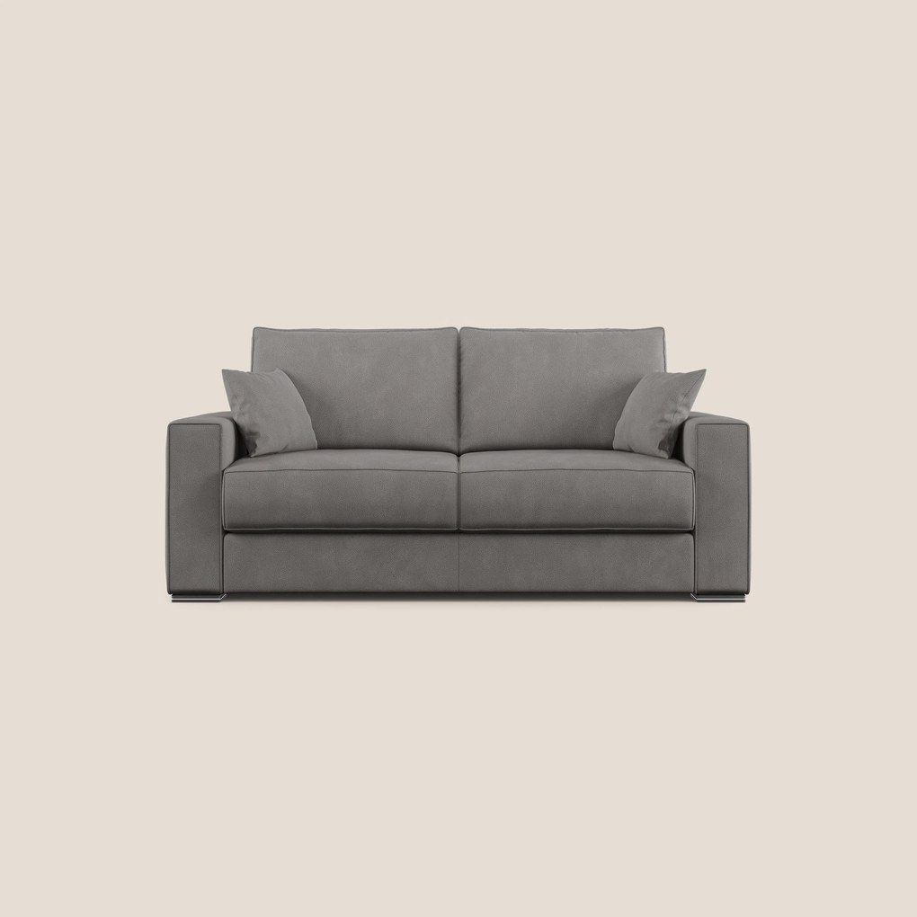 Dream Divano letto matrimoniale in microfibra effetto pelle smacchiabile T15