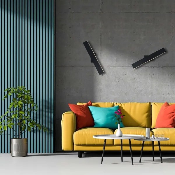 Lampada da parete BERNADETTA LED/10W/230V 4000K nera