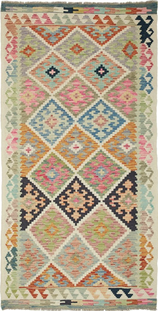 Kilim Tappeto orientale 200 x 100 (Pakistan) Tessuto A Mano