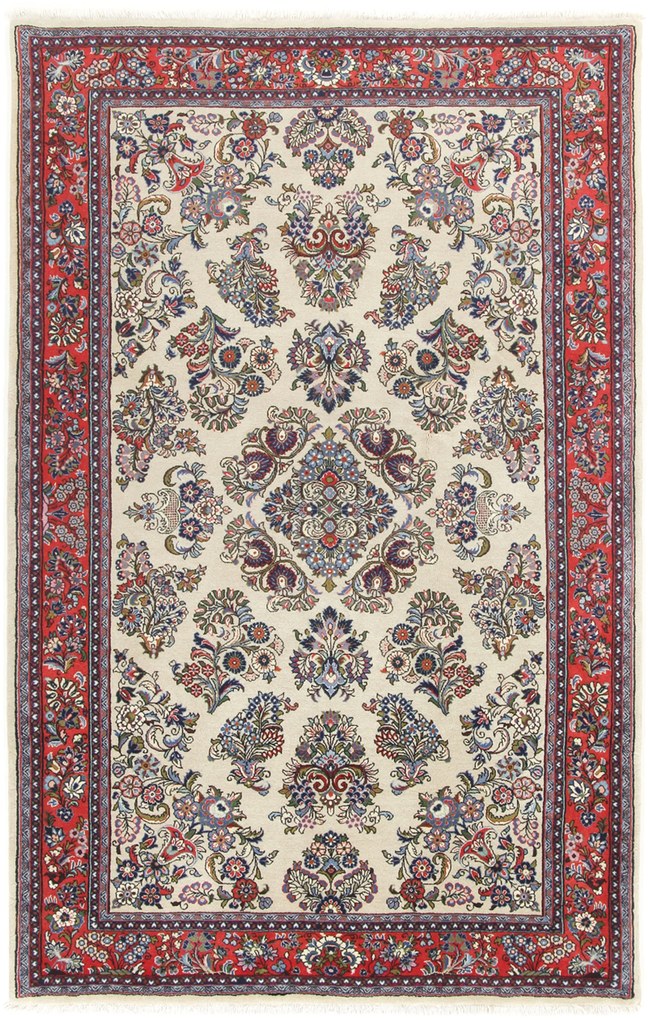 Sarouk Tappeto persiano 200x130 (Iran) Annodato A Mano