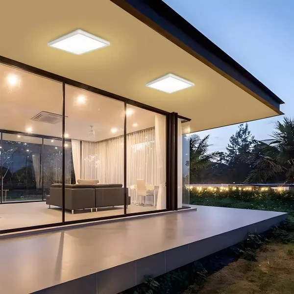 Brilagi - Lampada LED da bagno ULTRA SLIM LED/24W/230V 42x42 cm bianco IP54