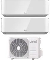 Climatizzatore Condizionatore Unical Dual Split Inverter serie AIR CRISTAL 13+13 con XMX3 21HE R-32 Wi-Fi Optional 13000+13000