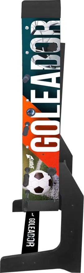 Calciobalilla Pieghevole con Aste Telescopiche 122x61x80 cm in Mdf...