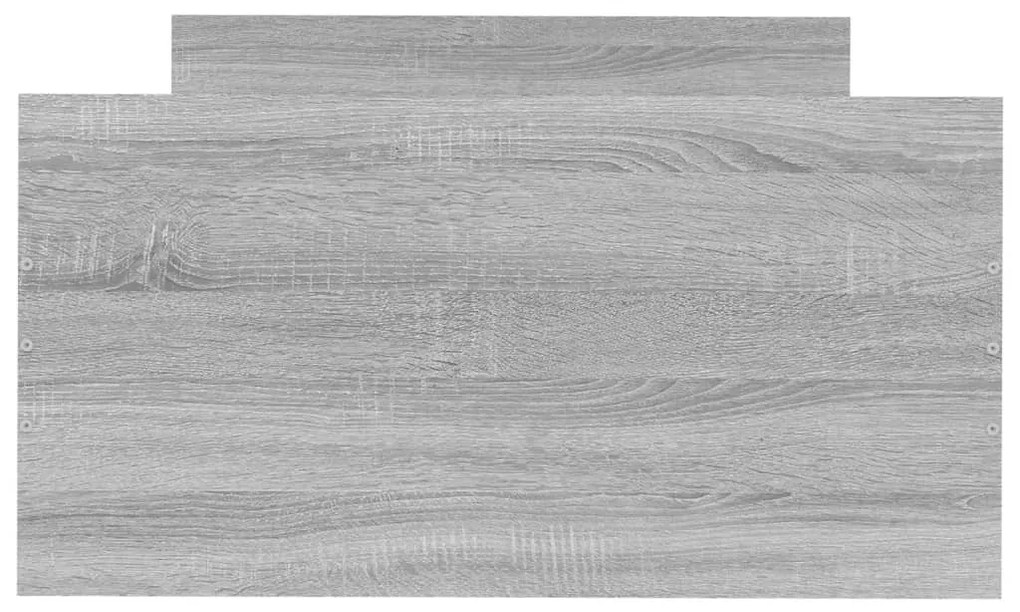 Giroletto Grigio Sonoma 75x190cm Small Single Legno Multistrato