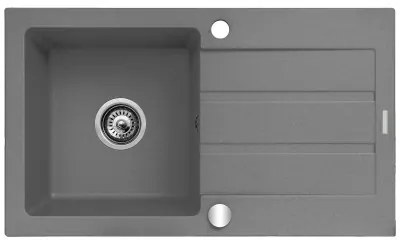 Lavello a Una Vasca Maidsinks 76 x 44 cm Grigio