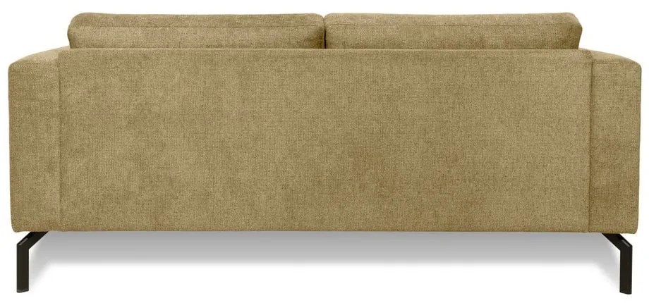 Divano in senape 165 cm Gomero - Scandic