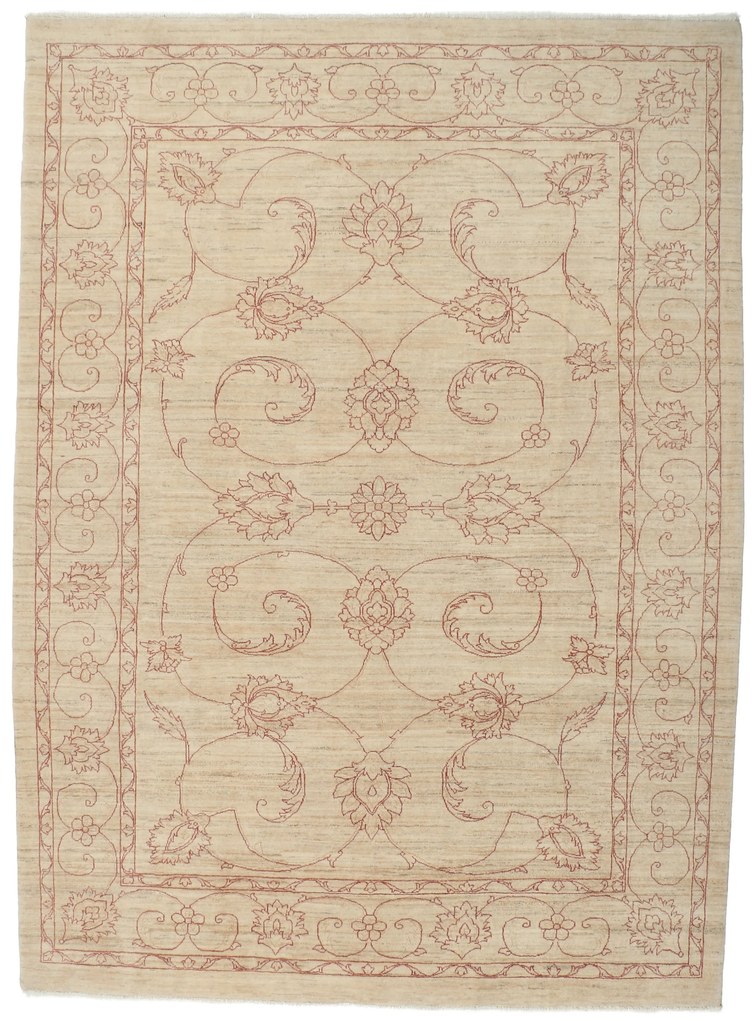 Rizbaft Tappeto 350x260 (Iran) Annodato A Mano