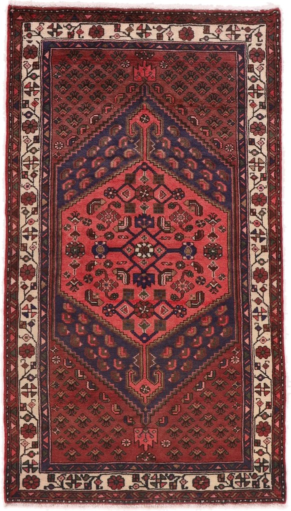 Hamedan Tappeto 200x120 (Iran) Annodato A Mano