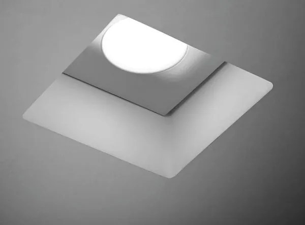 Doride ip44 incasso 1 luce square