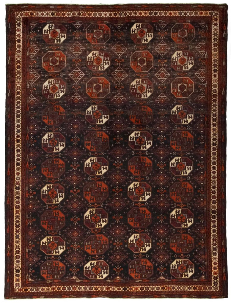 Tappeto persiano 210x280 Nero (Iran) Annodato A Mano