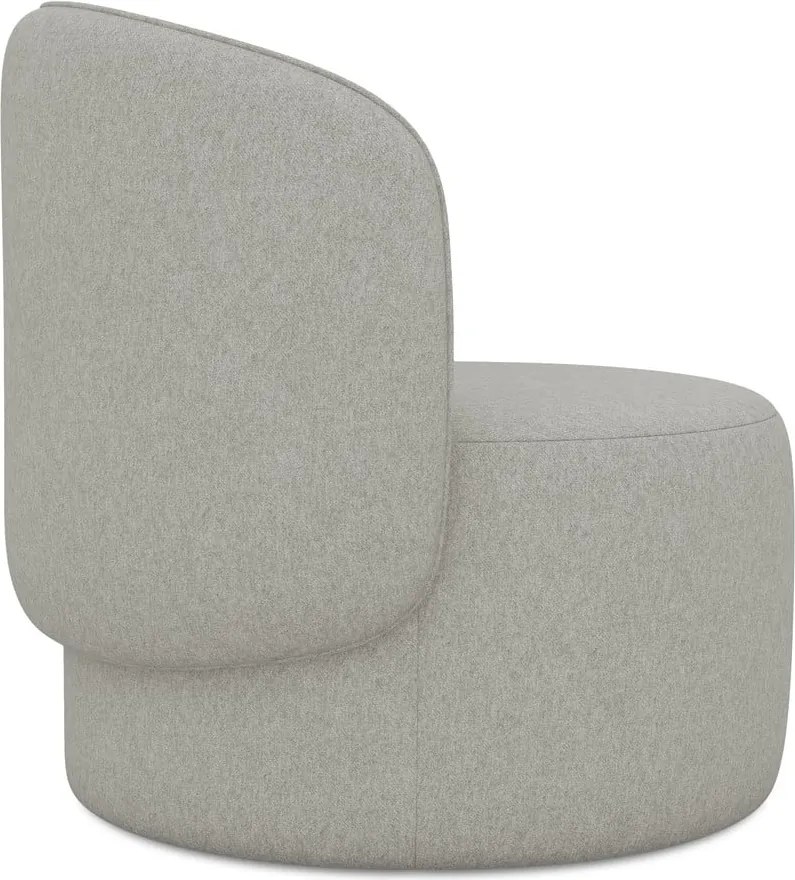 Poltrona grigio chiaro Ipo – Makamii