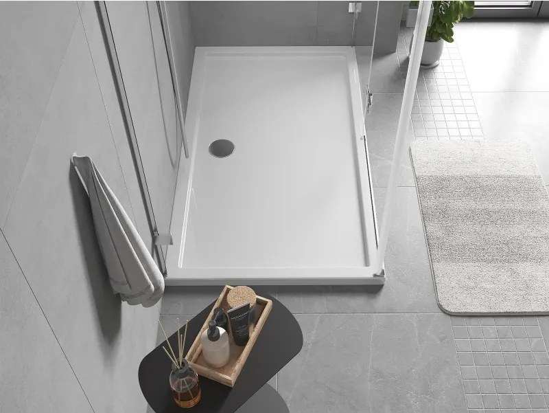 Mexen Flow piatto doccia rettangolare slim 160 x 100 cm, bianco lucido - 46R101016