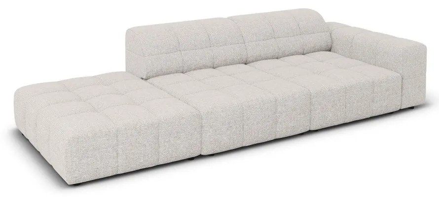 Chaise-lounge in grigio chiaro (con penisola a destra) Chicago – Cosmopolitan Design