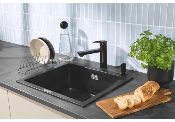 GROHE 1021652430 - Dispenser per sapone liquido CONTEMPORARY 500 ml nero