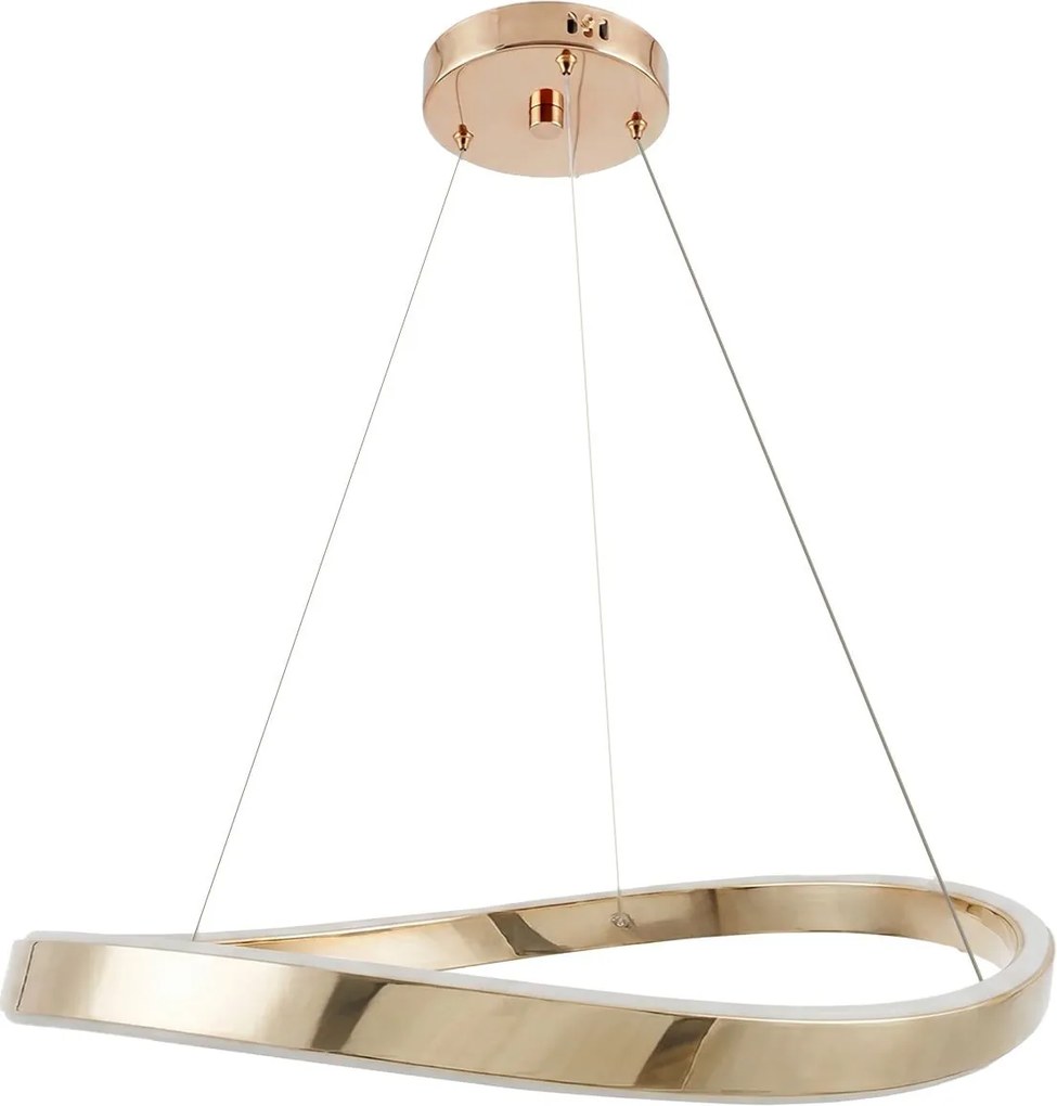 LAMPADA A SOSPENSIONE DA SOFFITTO SWE068-CP 80cm GOLD
