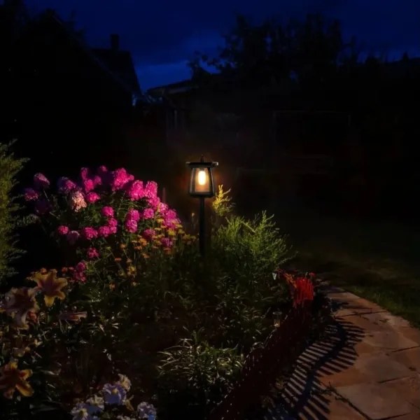 Viking - Lampada solare a LED con sensore LED/2W/3,7V IP54 4000K 2000 mAh