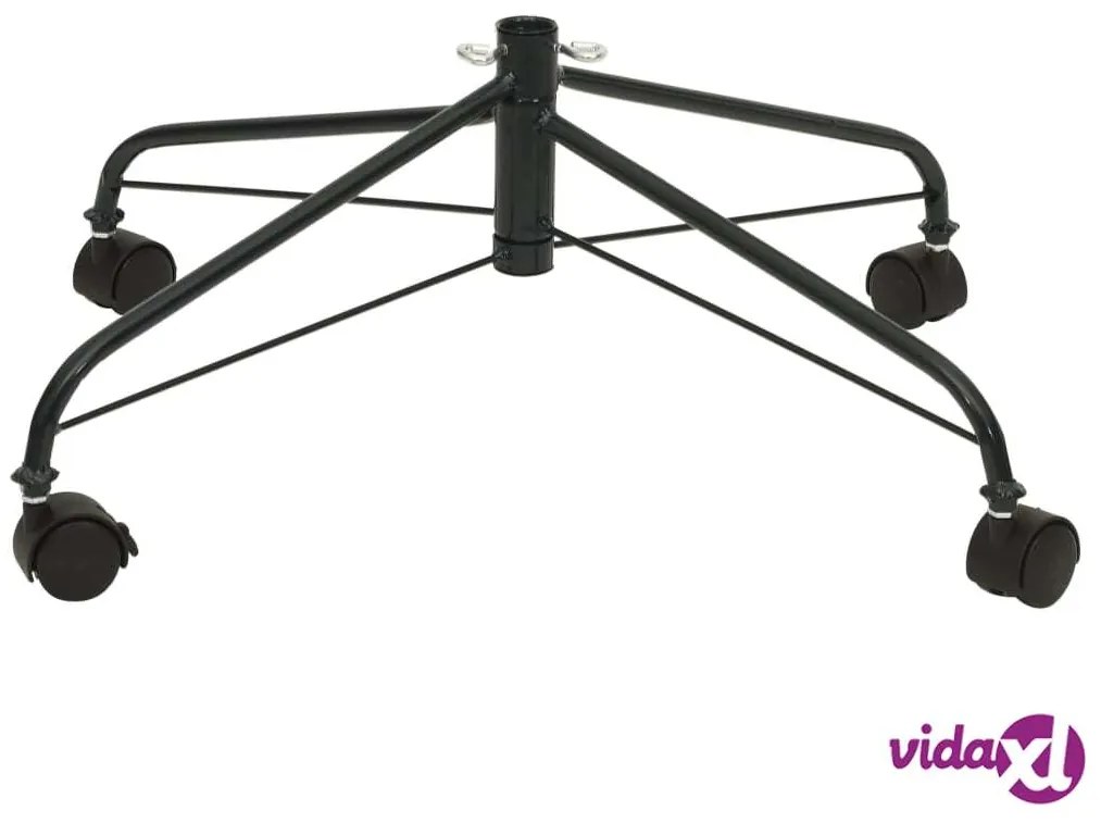 vidaXL Supporto con Ruote per Albero di Natale 87x82x26,5 cm