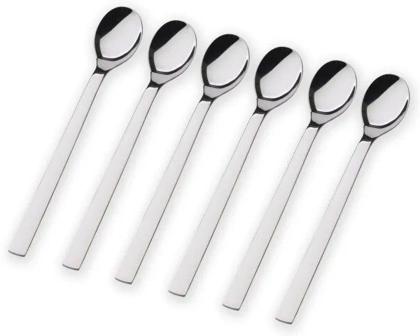 WMF - Set 6 cucchiaini latte macchiato NUOVA acciaio inox