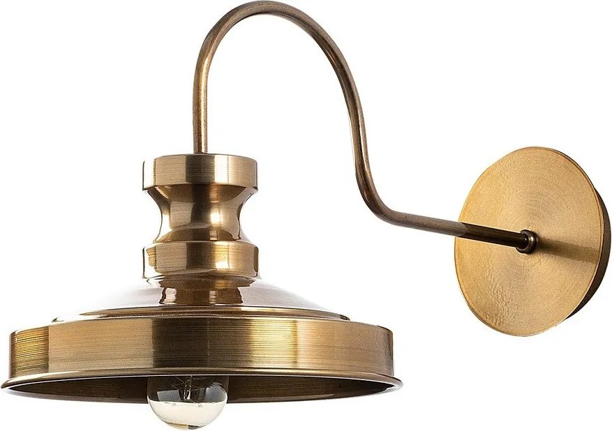 Lampada da parete dorata ø 22 cm Kiruna – Opviq lights