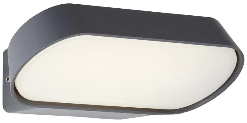 Applique LED moderno da esterno Samira nero BRILLIANT IP44