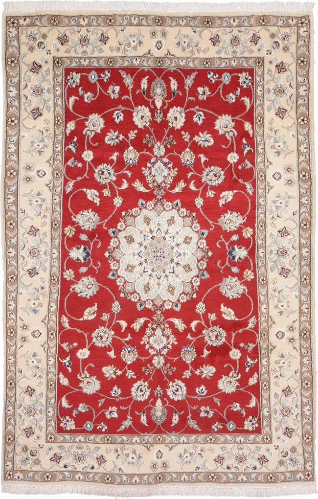 Nain Tappeto persiano 310x200 (Iran) Annodato A Mano