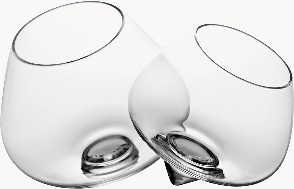 Set di 2 bicchieri da whisky Noir