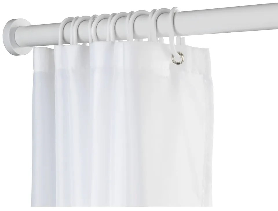 Asta da bagno telescopica bianca, lunghezza 110-185 cm Luz - Wenko