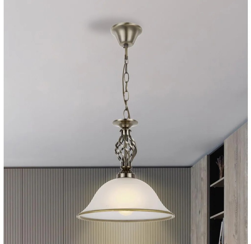 Brilagi - Lampadario a catena NOSTALGIA 1xE27/60W/230V