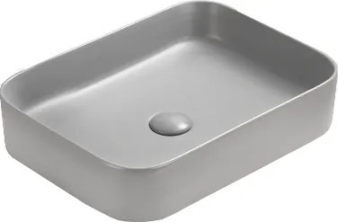 Mexen Vena lavandino da appoggio 50 x 37 cm, grigio chiaro opaco - 22195061