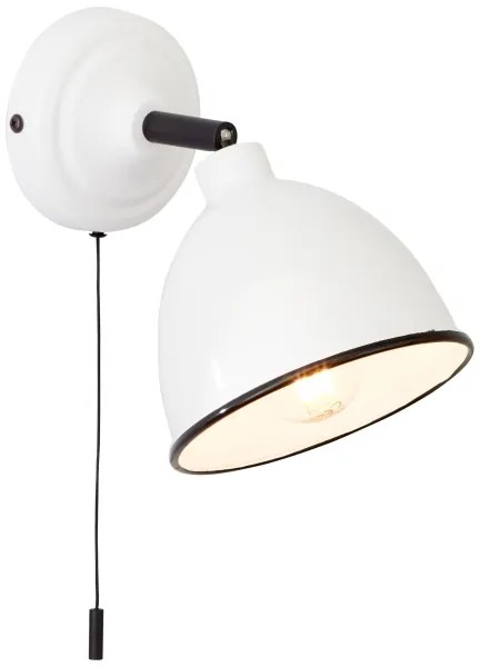 Brilliant - Faretto da parete TELIO 1xE14/28W/230V bianco