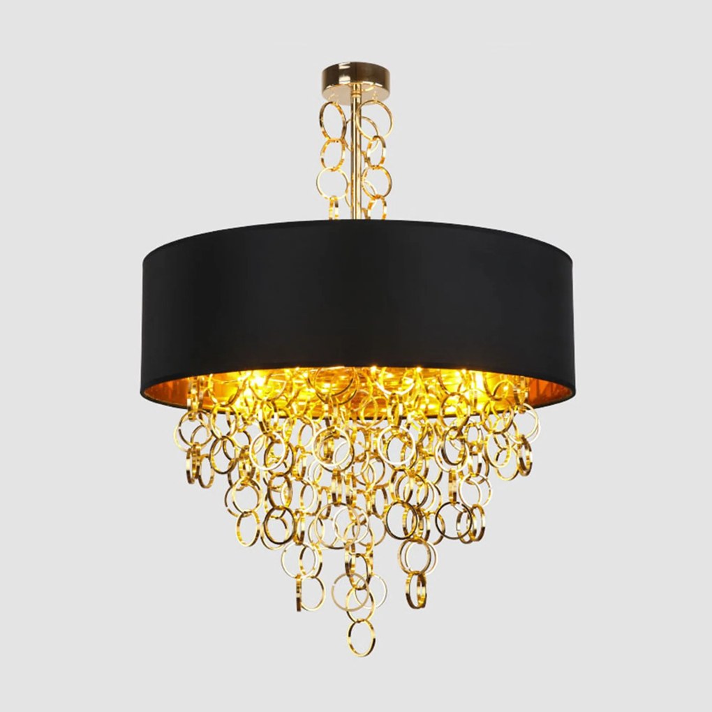 Lampada Pensile Black Gold 45cm APP683-3CP