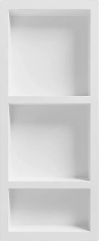Mexen X-Wall-S mensola da incasso SMC con cornice 99,1 x 40,7 cm, bianca - 1901994109