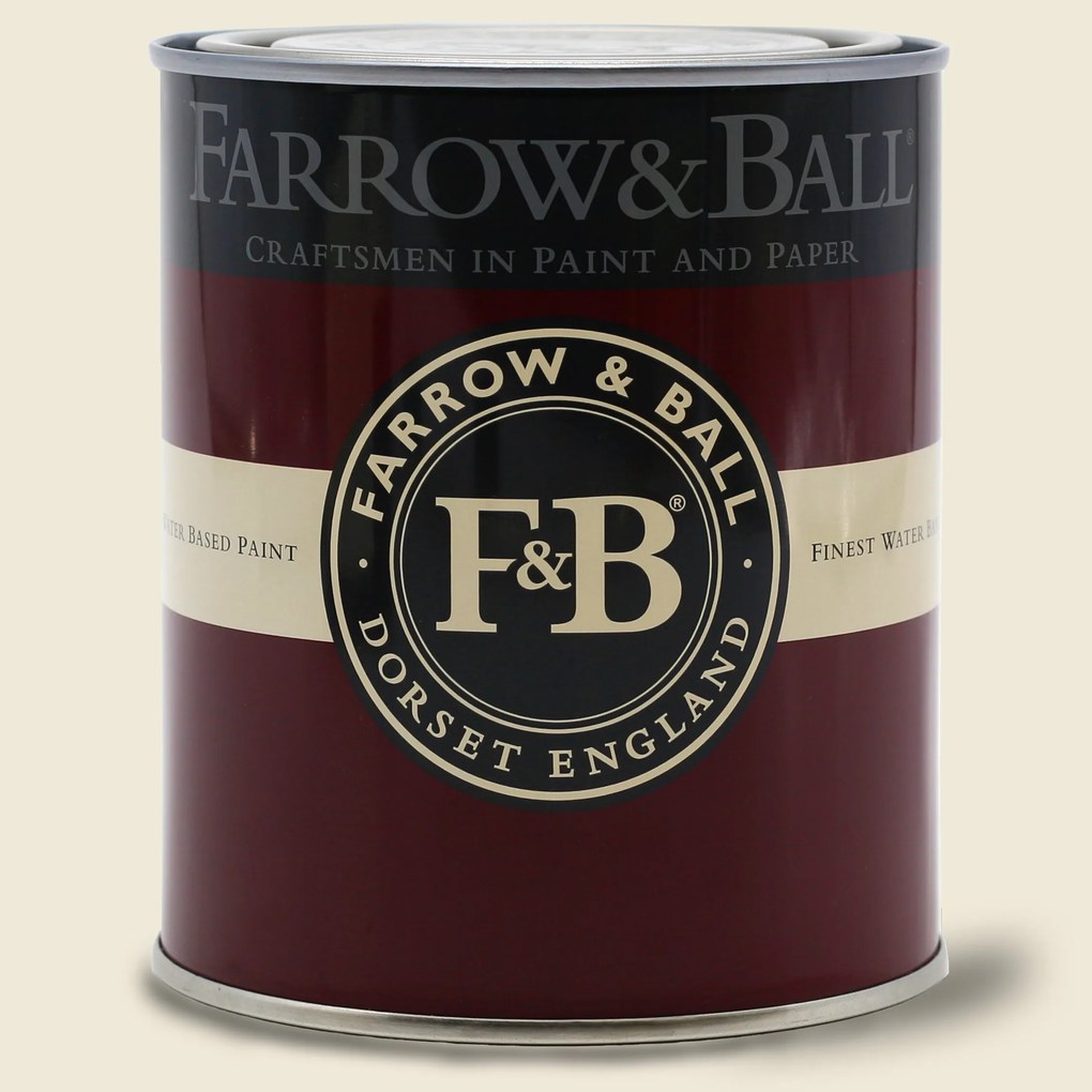 Farrow & Ball Flat Eggshell - White Tie 2002 - 5l