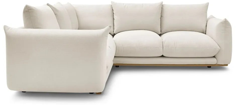 Divano angolare color crema Ernest – Bobochic Paris