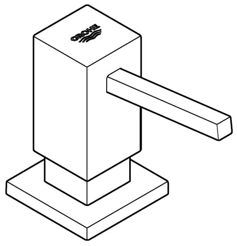 GROHE 40535GL0 - Dispenser di sapone COSMOPOLITAN 500 ml dorato