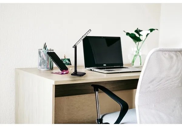 Lampada da tavolo LED dimmerabile con funzione Touch JOWI LED/8W/230V nero