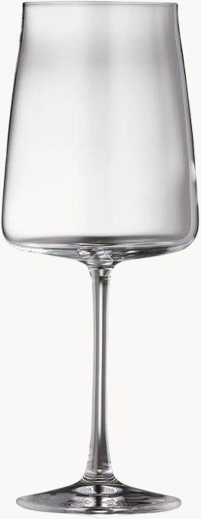 Set di 4 bicchieri da vino rosso Zero