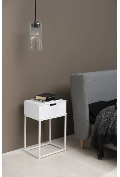 Comodino CARLY bianco