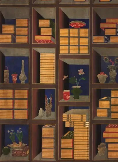 Mindthegap Carta da parati Korean Library - WP20469