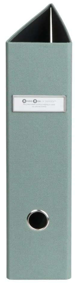 Organizer verde in cartone per documenti Archie Canvas Paper Laminate – Bigso