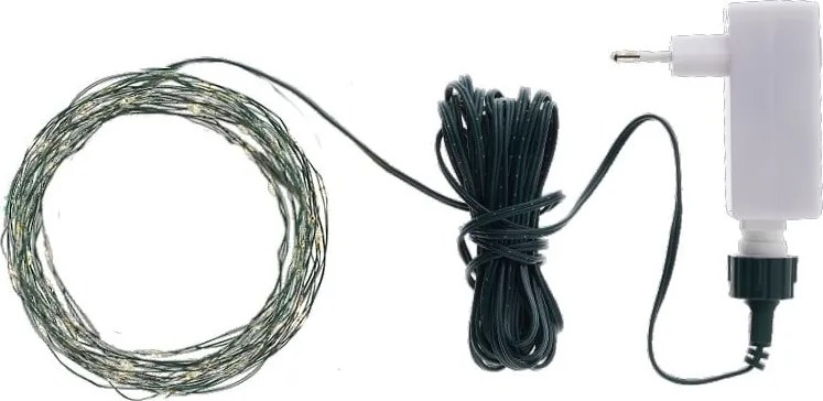 Catena luminosa 160 lampadine lunghezza 16 m Knirke - Sirius