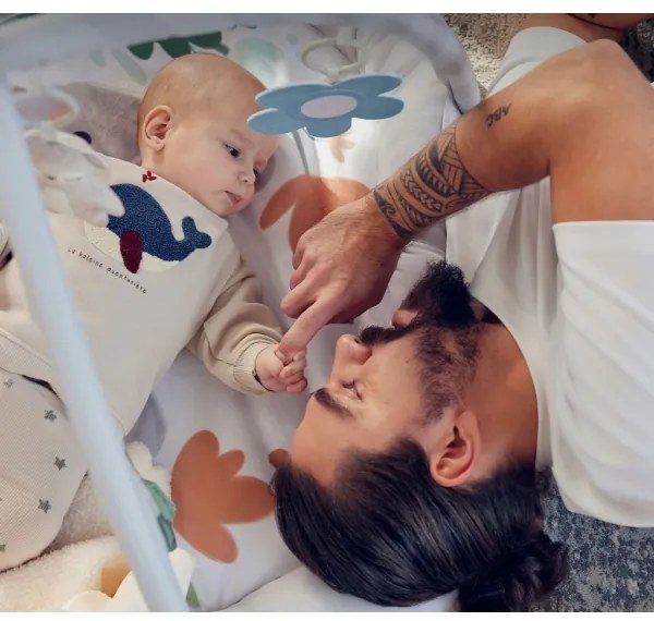 KINDERKRAFT - Tappeto gioco COZYPLAY per bambini, grigio