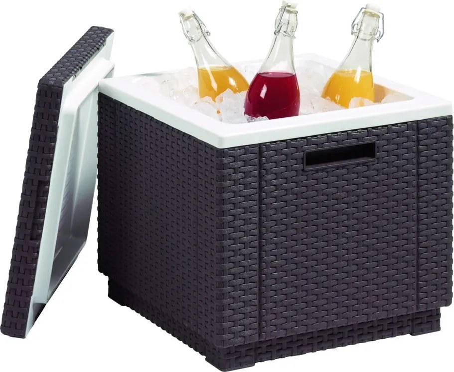 Tavolo da giardino con vaschetta per il ghiaccio 42x42 cm - Keter