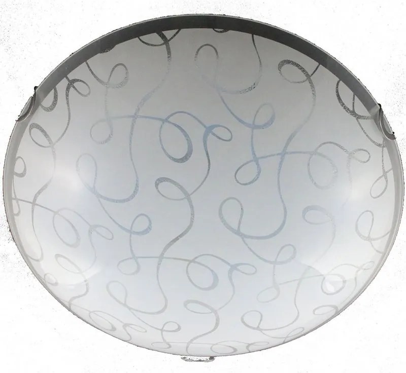 Plafoniera neoclassico Filigrana bianco IP20, 3XE27