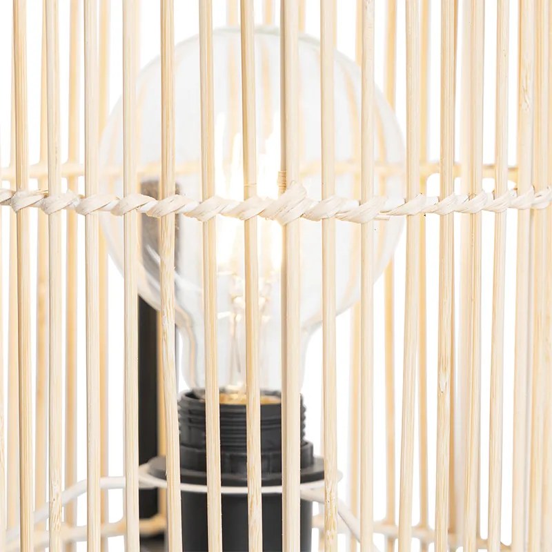 Lampada da tavolo scandinava in bambù - Natasja