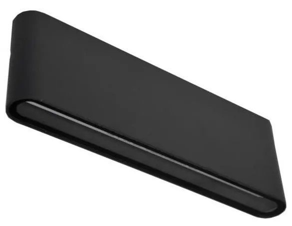 Applique a LED da esterno FLOW LED/9W/230V IP54 4000K nero