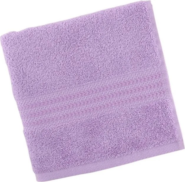 Asciugamano in puro cotone viola, 50 x 90 cm - Foutastic