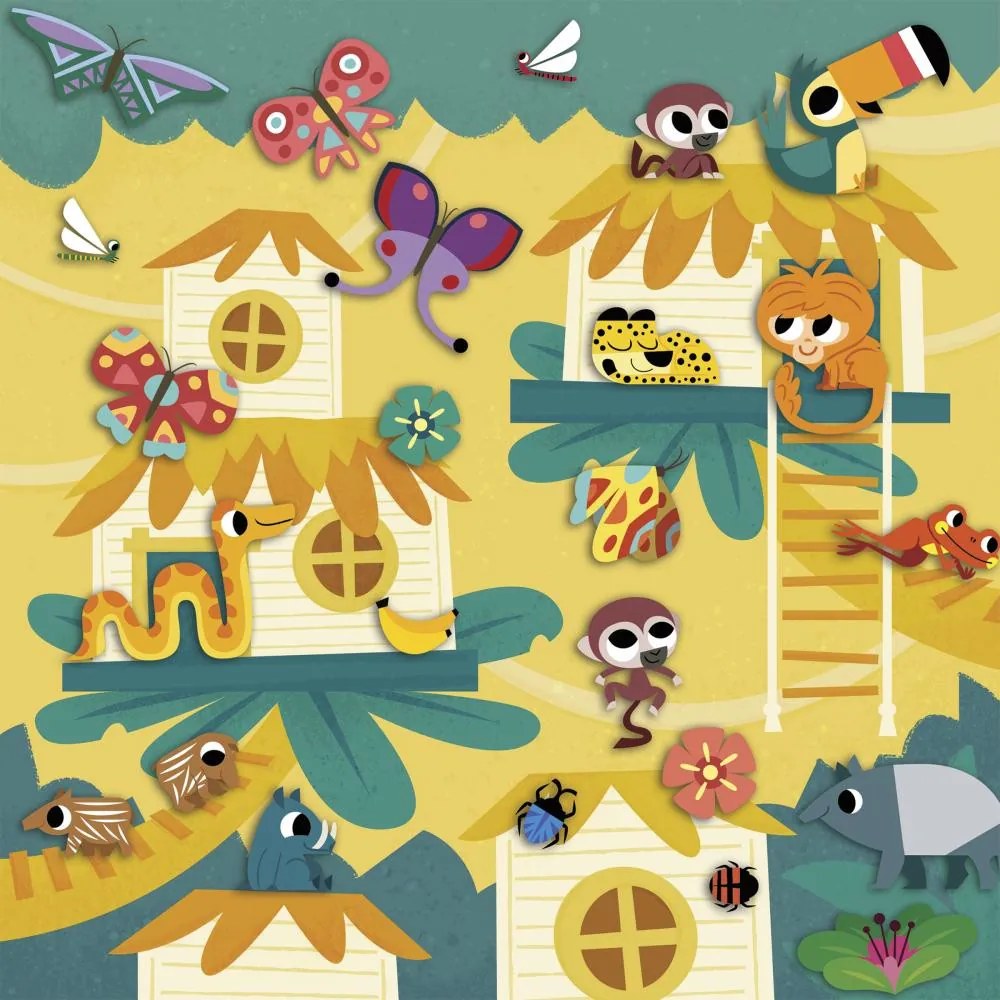 My arts&crafts - Adesivi - Animali della giungla
